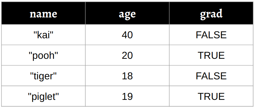 A Data Frame